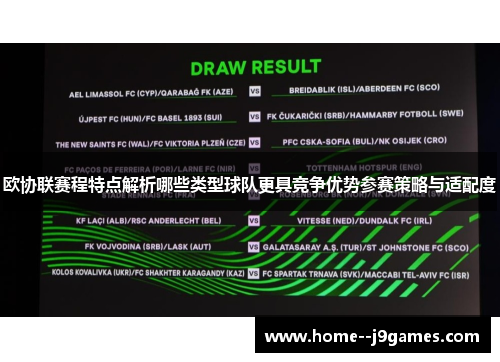 欧协联赛程特点解析哪些类型球队更具竞争优势参赛策略与适配度